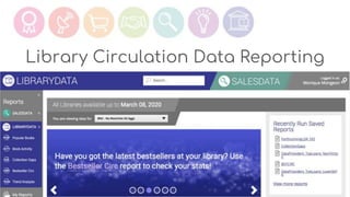 Library Circulation Data Reporting
 