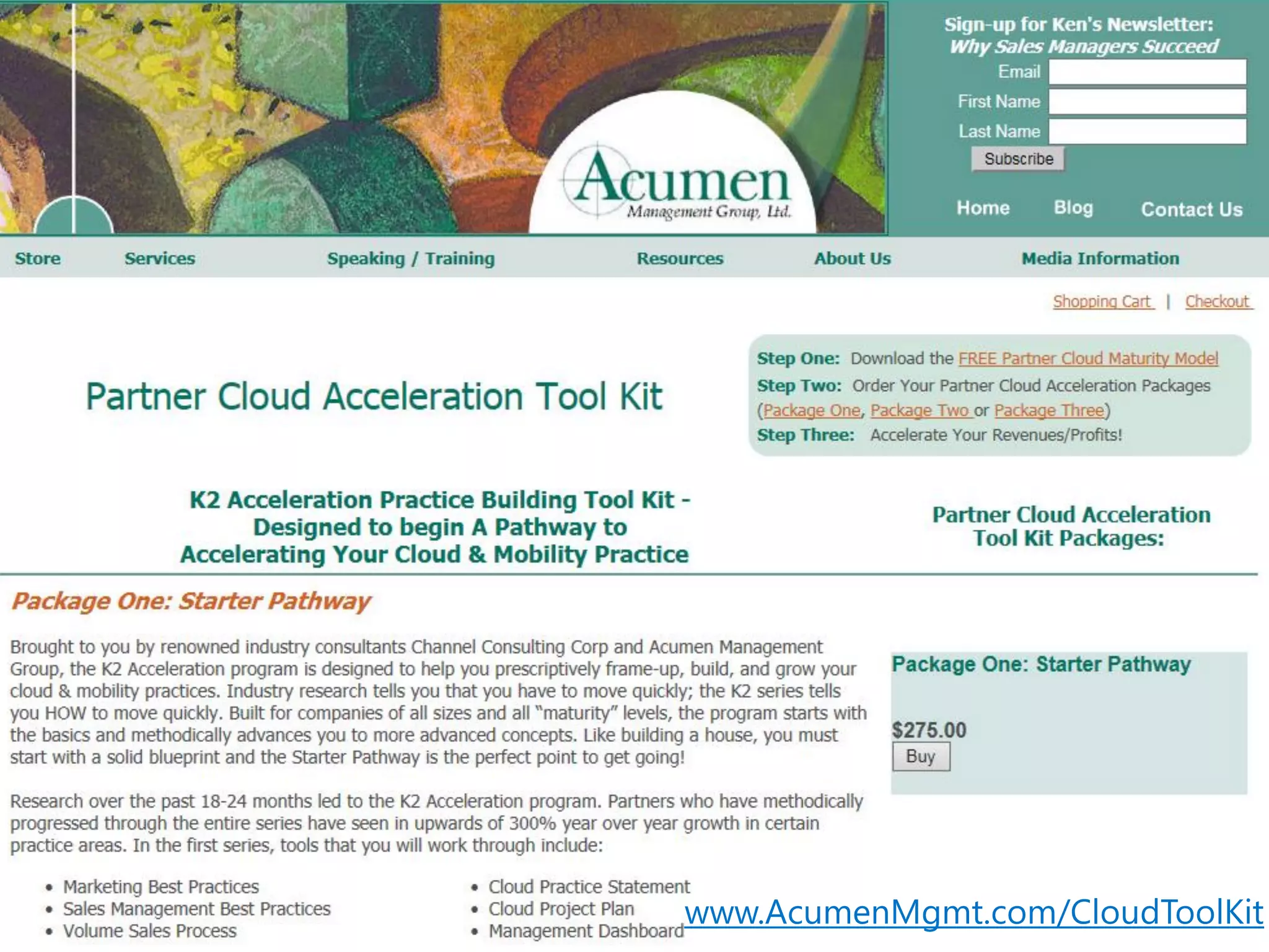 www.AcumenMgmt.com/CloudToolKit
 