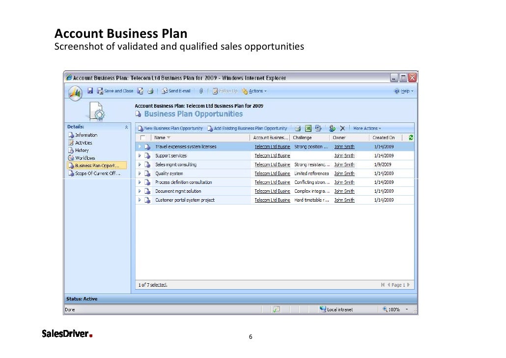 Miller heiman account plan template image