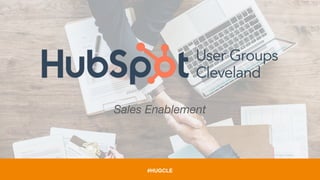 #HUGCLE
Sales Enablement
 
