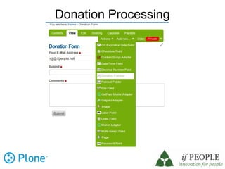 Donation Processing
 