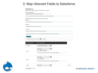 3. Map Ubercart Fields to Salesforce
 