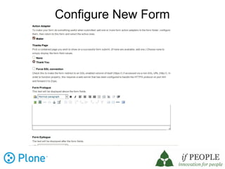 Configure New Form
 