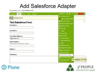 Add Salesforce Adapter
 