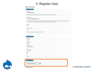 3. Register User
 
