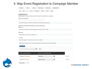 4. Map Event Registration to Campaign Member
 