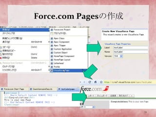 Force.com Pagesの作成14