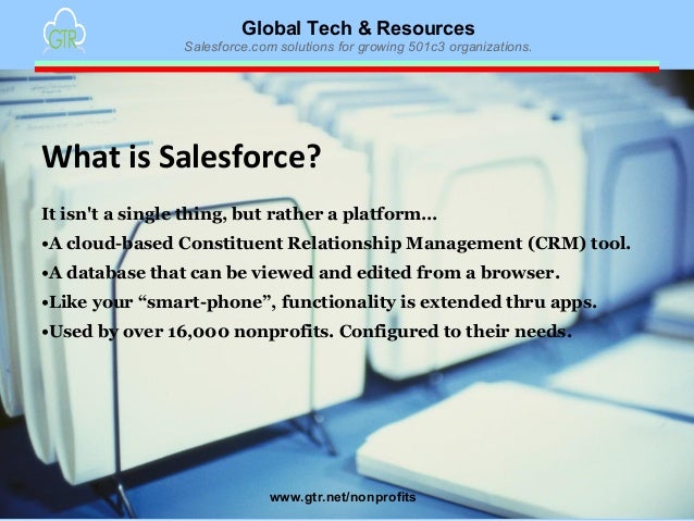 what is salesforce com
