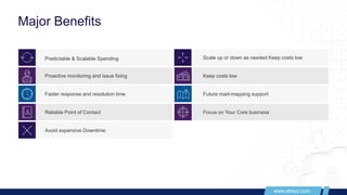 Salesforce Managed Services PPT By ABSYZ | PPTX