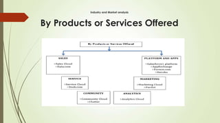 Industry and Market analysis
By Products or Services Offered
 