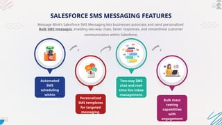 Bulk SMS Messages in Salesforce – Message Blink | PPTX
