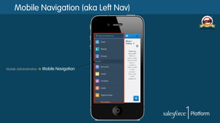Mobile Navigation (aka Left Nav)

Mobile Administration à

Mobile Navigation

 
