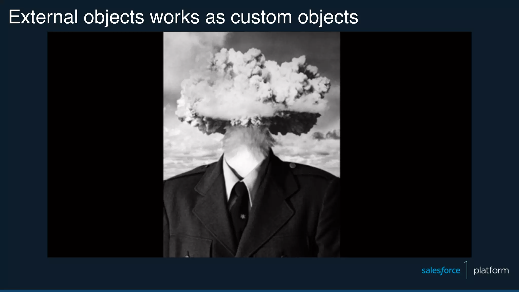 External objects works as custom objects 