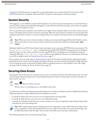Salesforce Administrator | Security Implementation Guide 2014 | PDF