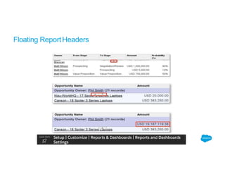 Floating ReportHeaders
 