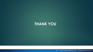 #FarmingtonHillsSFDCdug #SalesforceApexHours
THANK YOU
 