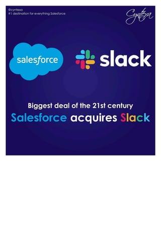Salesforce acquires Slack 