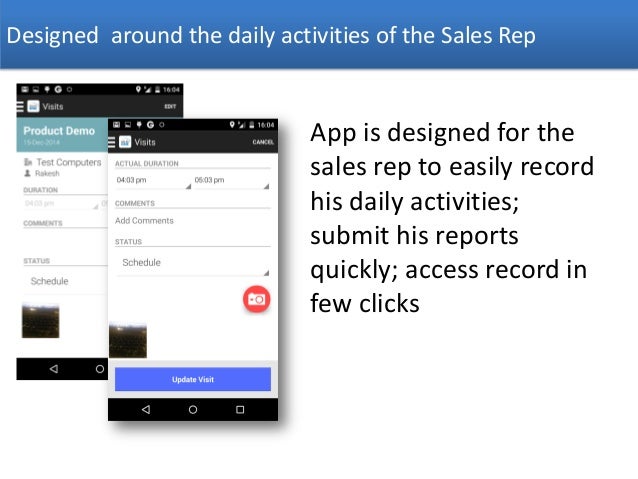 daily sales app
