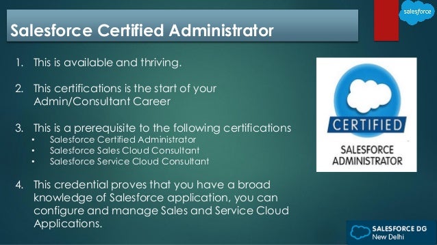 salesforce certifications explained salesforce certified administrator