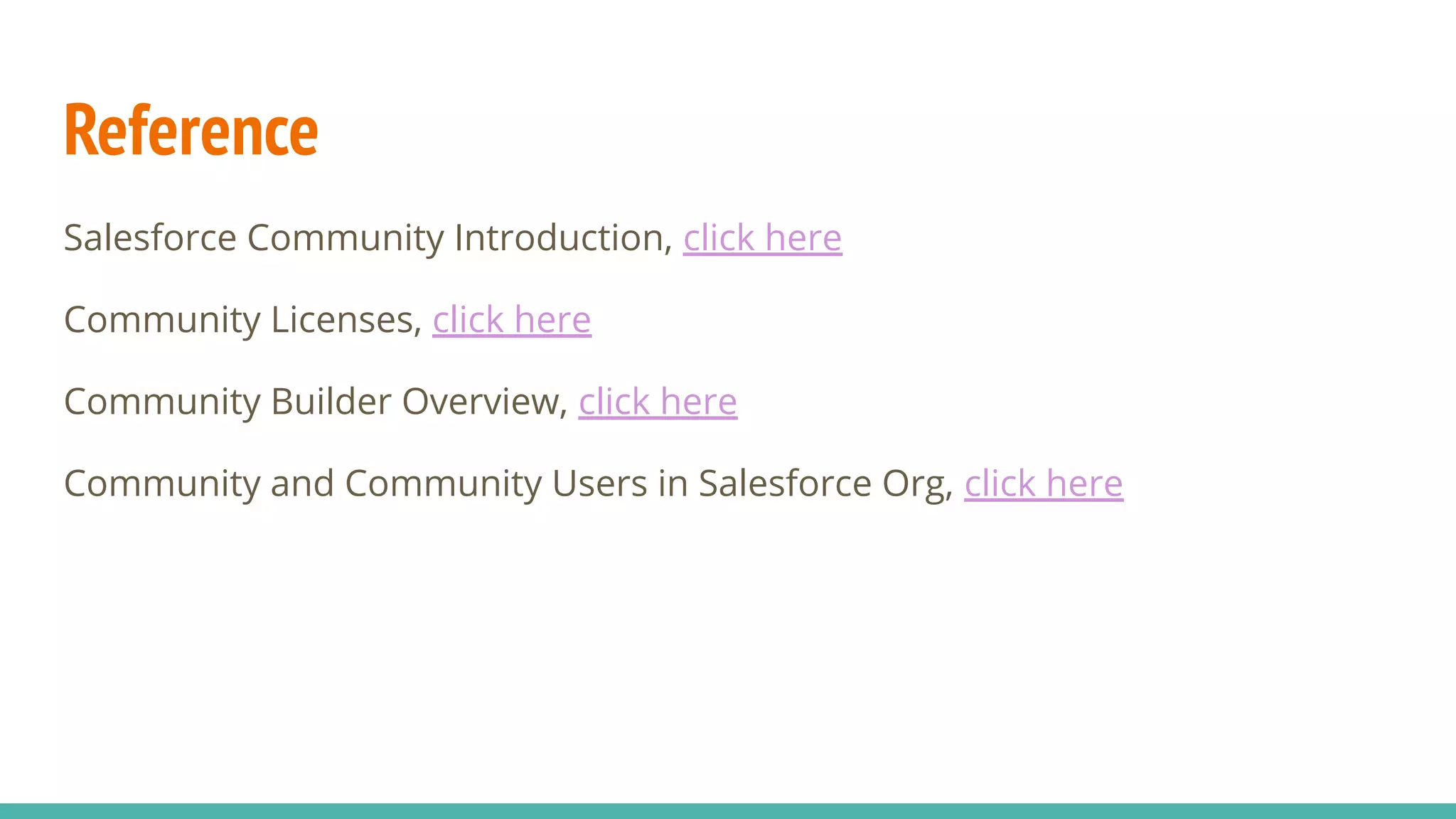 Salesforce communities ppt