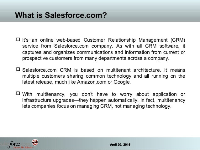 what is salesforce com