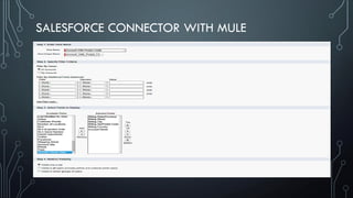 Anypoint Salesforce Connector With Mulesoft | PDF