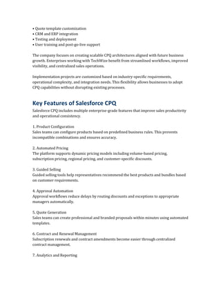 Salesforce CPQ Implementation and Consulting Guide for Enterprise Sales ...