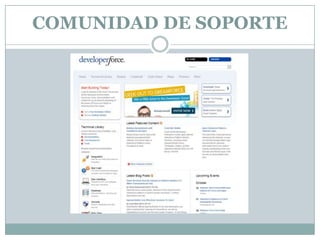 COMUNIDAD DE SOPORTE

 