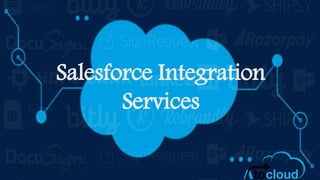 Salesforce Integration
Services
 