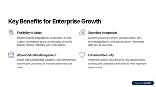 Salesforce Custom Development for Scalable CRM Solutions | PDF