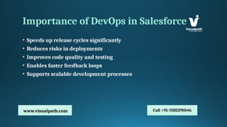 Salesforce DevOps With Copado Training | Online Training | PPTX