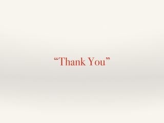 “Thank You”
 