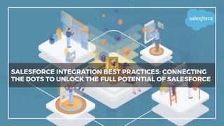 SALESFORCE INTEGRATION BEST PRACTICES: CONNECTING
THE DOTS TO UNLOCK THE FULL POTENTIAL OF SALESFORCE
 