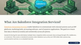 salesforce integration services how to connect all your business ...
