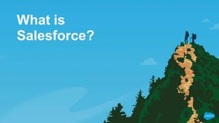 What is
Salesforce?
 