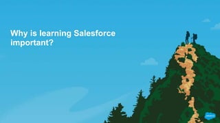Why is learning Salesforce
important?
 