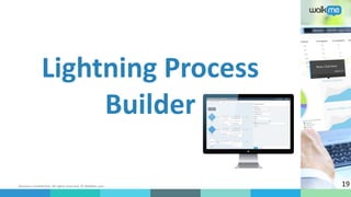 Business confidential. All rights reserved. © WalkMe.com
Lightning Process
Builder
19
 