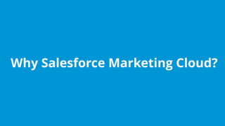 www.edureka.co/salesforce-foundation-comboEdureka’s Salesforce Certification Training
Why Salesforce Marketing Cloud?
 