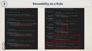 Reusability as a Rule
3
 