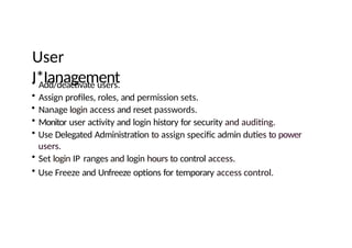 salesforce admin presentation full detail | PPTX