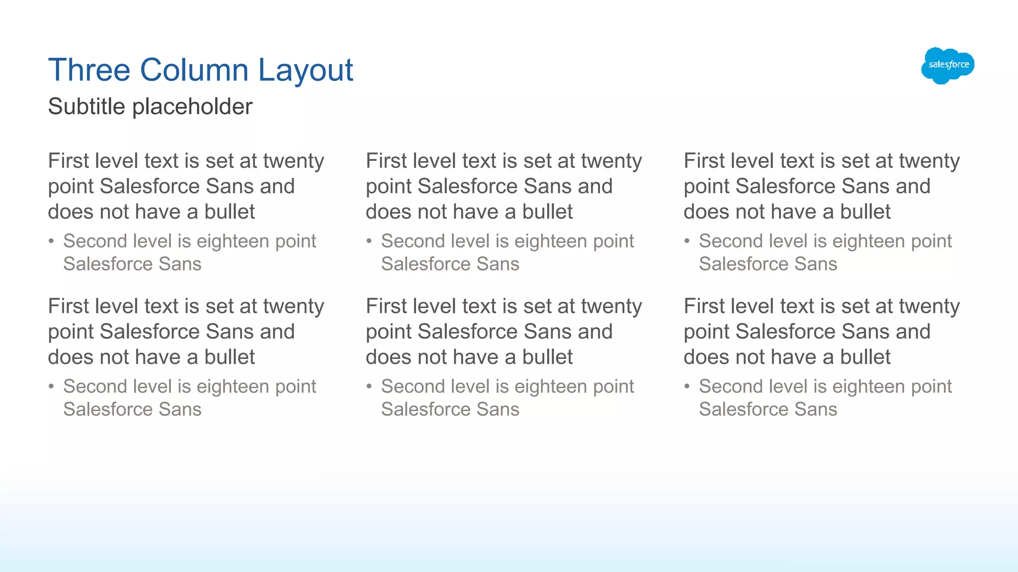 Salesforce Deck Template PPT Salesforce Deck Template PPT