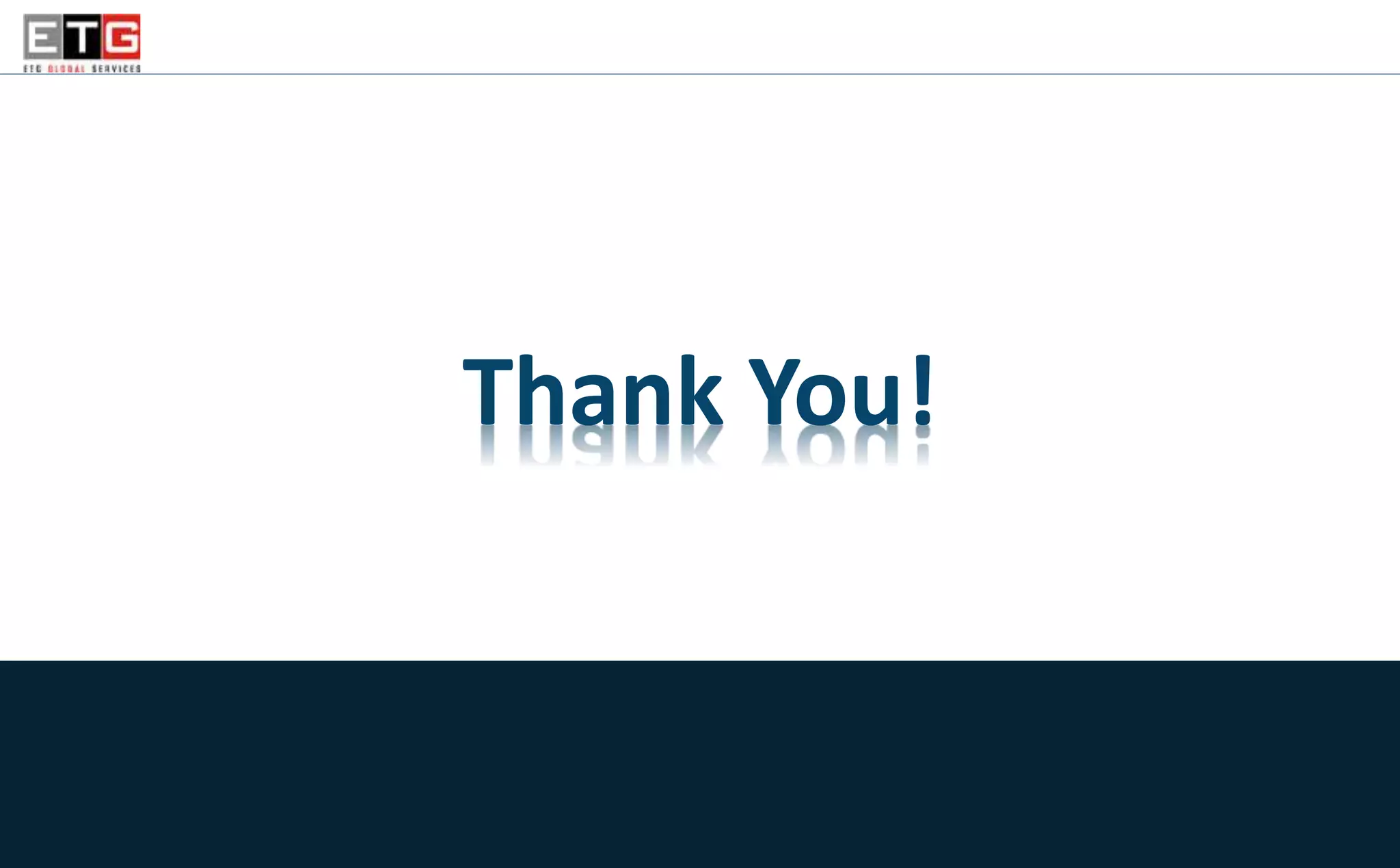 © 2016 @ Etisbew Technology Group Inc. All rights reserved.
Thank You!
 