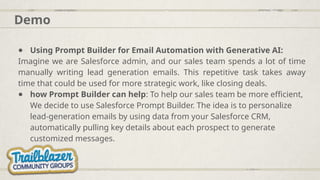 Salesforce Prompt Builder Using Generative AI (1).pptx