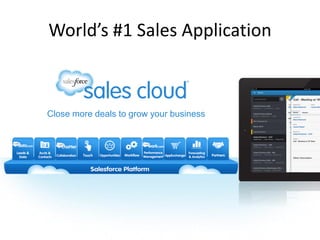 World’s #1 Sales Application
Close more deals to grow your business
 