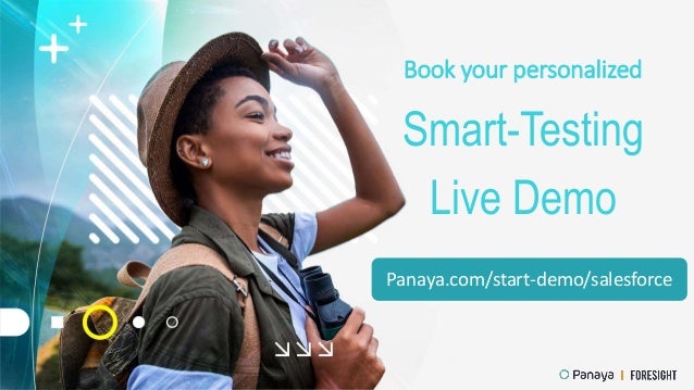 Book your personalized
Smart-Testing
Live Demo
Panaya.com/start-demo/salesforce
 