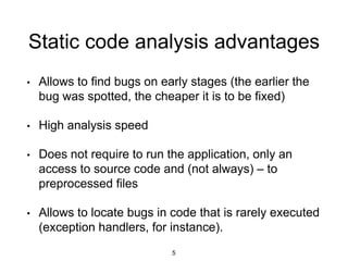 Salesforce static code analysis | PPT