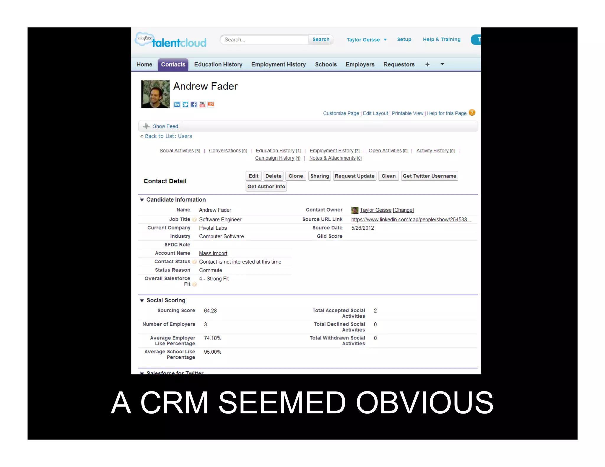 MATCHED SALES REPORTING

 