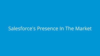 www.edureka.co/salesforce-foundation-comboEDUREKA’S SALESFORCE CERTIFICATION TRAINING
Salesforce’s Presence In The Market
 