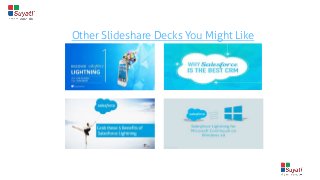 Other Slideshare Decks You Might Like
 