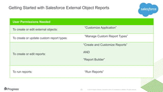 Salesforce Connect External Object Reports | PPTX
